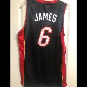 Lebron James Heat Jersey size 50 L
